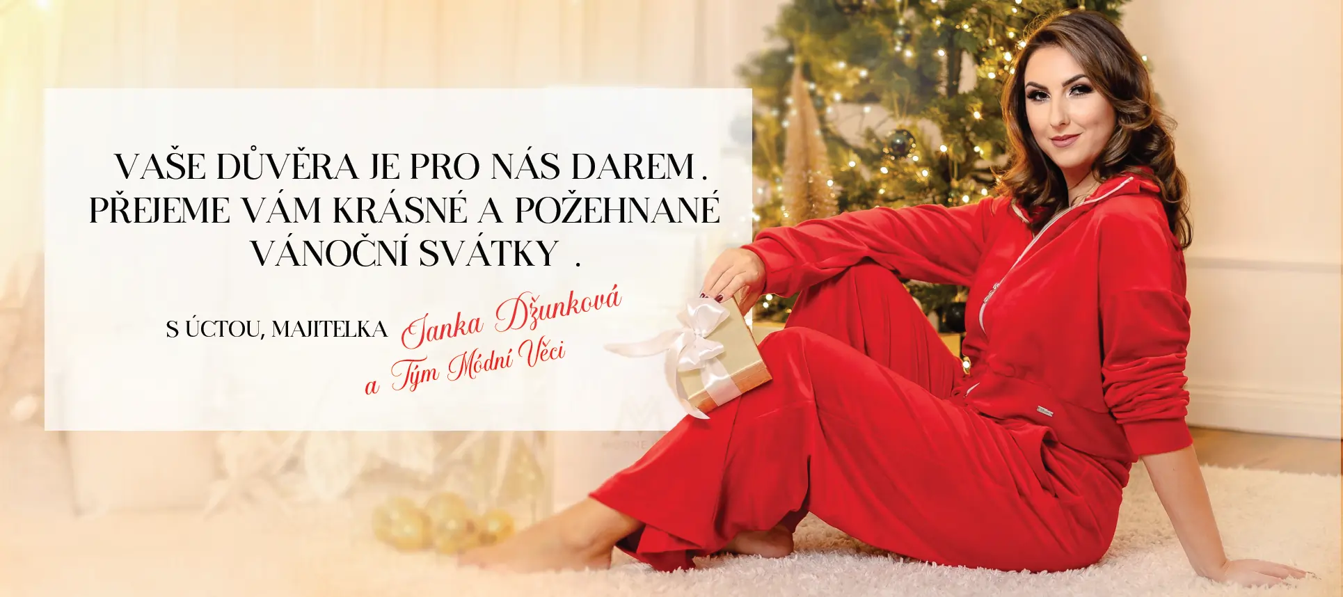 VIANOČNÉ POĎAKOVNIE CZ