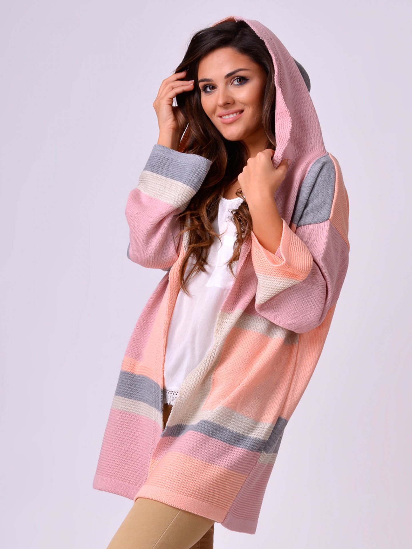 damski sweter, pulower, kardigan, sweterek, nowoczesny, piekny, stylowy, elegancki, swiateczny prezent, prezent, dla niej, zielony, miętowo zielony, melonowo czerwony, czerwony, melon,