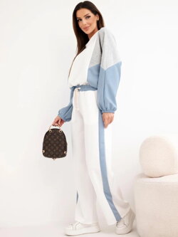 damsky-komplet-dvojdielny-modra-a-biela damsky-komplet-dvojdielny-modra-a-biela