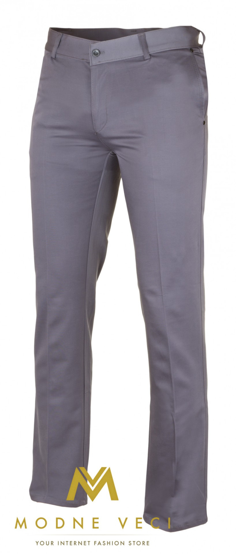 Slim fit spodnie męskie 10-3 szare Slim fit spodnie męskie 10-3 szare