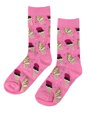 Dívčí ponožky s veselými zmrzlinkami