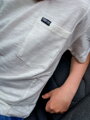 Jednobarevné tričko s krátkým rukávem bílé
