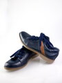 Chlapecké dětské kožené boty 303 modré