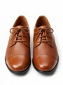 Chlapčenské spoločenské topánky 158K hnedé