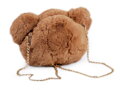 Dětská kožešinová kabelka medvídek hnědý 770954