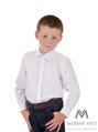 Koszula chłopięca biała VS-PK-1712-B biała SLIM-FIT