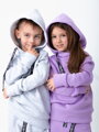 Dětská tepláková souprava VSB KIDS lila fialová