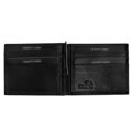 Malá pánská kožená peněženka PP-N55039-WGN černo-šedá