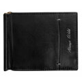 Malá pánská kožená peněženka PP-N55039-WGN černo-šedá
