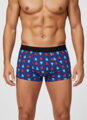 Pánské boxerky MIEGO v tmavě modré barvě s potiskem hrušek