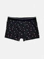 Pánské černé boxerky s palmami