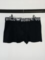 Černé pánské bavlněné boxerky UOMO