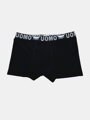 Černé pánské bavlněné boxerky UOMO