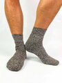 Pánské ponožky hnědý melír
