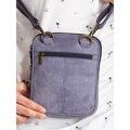 Pánská kožená CROSSBODY taška 1115-TGH navy