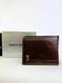 Pánská kožená peněženka Rovicky CPR-034-BAR/6637 hnědá