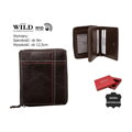 Pánská kožená peněženka N014-VTK-D-RFID černá