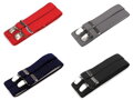 Kšandy šířka 3 cm délka 125 cm 650255 šedé s tečkami