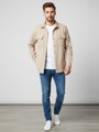 Pánská košilová bunda VSB CASUAL béžová