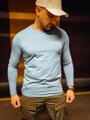 Trendy pánské triko ve světle modré barvě