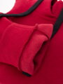Nowoczesny męski dres VSB CLASSIC bordowy