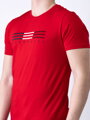 Pánské stylové tričko TOMMY LIFE červená