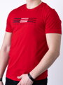 Pánské stylové tričko TOMMY LIFE červená