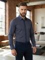 Luxusní pánská bavlněná košile SLIM FIT STŘIH VS-PK-1722
