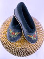 Dámské papuče model 60 balerínky s kvítkami