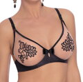 Biustonosz Róża Mehendi Soft czarny