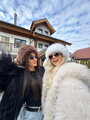 Stylová dámská čepice LUXURY chocco 