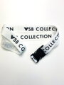 Pásek značky VSB COLLECTION s plastovou přezkou bílý