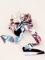 Scrunchie VSB barevná gumička se vzorem