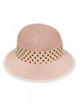 Dámský klobouk se stužkou KDS-06 staro-růžový