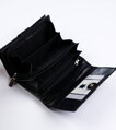 Trendy dámská peněženka ROVICKY  R-RD-21-GCL-Q black 