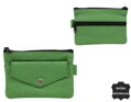 Klíčenková peněženka v zelené barvě