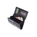 Dámská kožená peněženka CAVALDI PX 24-3 černá