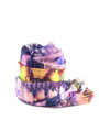 Luxusní dámský kašmírový šátek C2002 fialový