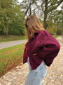 Dámská přechodná bunda oversize 