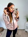 Dámská růžová zimní bunda 