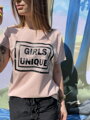 Dámské triko MFY GIRLS UNIQUE růžové