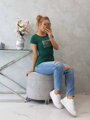 Dámské tričko s potiskem MILANO 67838 zelené