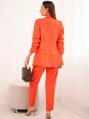 Dámský elegantní komplet 80172K ORANGE