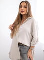 Mušelínová béžová košile 65622