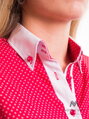 Červená dámská košile - Slim Fit VS-DK1601