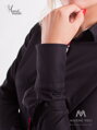 Černá dámská košile Slim Fit VS-DK1714 