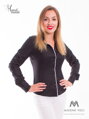 Černá dámská košile Slim Fit VS-DK1715