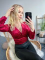 Romantické červené body pro dámy 
