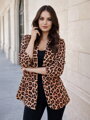 Dámské leopardí sako 