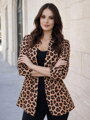 Dámské leopardí sako 